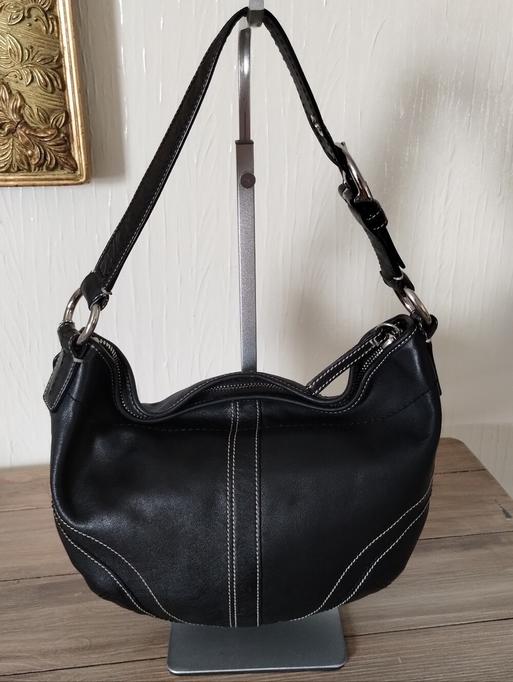 Vintage Coach Soho Hobo Shoulder Bag - Picture 5 of 16
